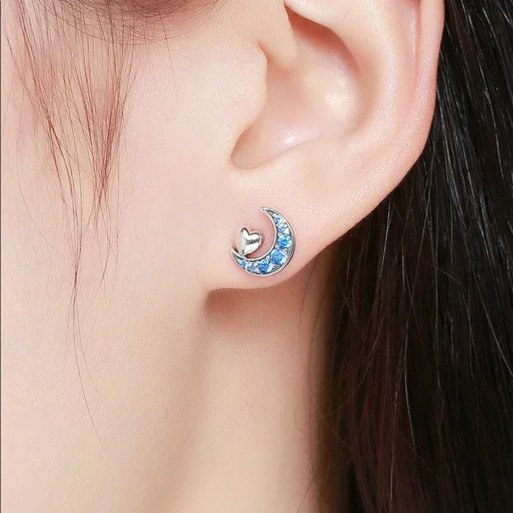 Bamoer 925 Sterling Silver earrings.